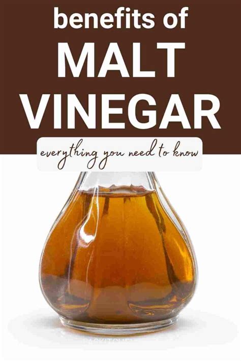 health benefits of malt vinegar.